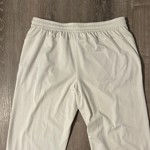 Lululemon 14 Women’s Soft Jersey Cream Straight Leg Mid Rise Casual Lounge Pants - Picture 12 of 12